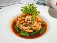 秋葵捞汁八爪鱼-宴昆山·私房菜(春晖店)