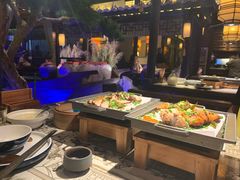 自助取餐区-绿茶餐厅(千岛湖银泰城店)