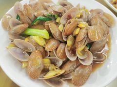 姜葱炒花甲-明记海鲜大排档(巽寮湾店)