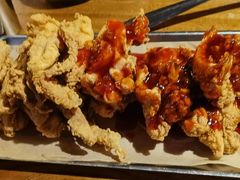 甜辣无骨炸鸡-包装马车·韩国料理·포장마차