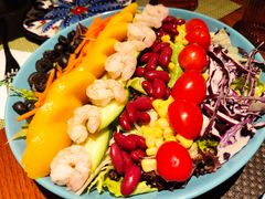 黄桃大虾沙拉-摇滚披萨(长春街店)