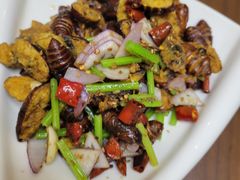 干煸蚕蛹-西夏回族烧麦馆(牡丹街店)