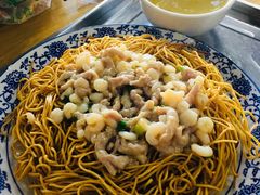 虾仁肉丝两面黄-裕兴记·三虾面(西北街总店)