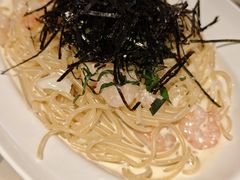 日式奶油虾仁面-BISTROFIORE美伊娜(伊犁南路店)
