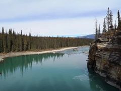 -阿萨巴斯卡瀑布观景点