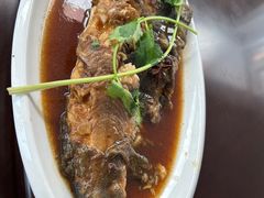 -北京龙庆四季香农家饭庄·灶台鱼·碳烤虹鳟鱼(龙庆峡店)