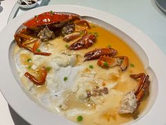 蛋白蒸螃蟹-宝丽轩中餐厅BAOLIXUAN