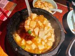 石锅鸡汤豆腐-绿茶餐厅(蓝色港湾店)