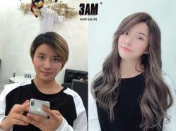 点击看大图 -3AM HAIR SALON染发烫发接发