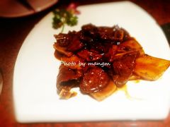黑椒年糕牛仔骨-绿茶餐厅(蓝色港湾店)