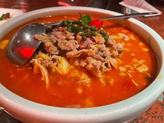 酸汤时蔬肥牛-绿茶餐厅(蓝色港湾店)