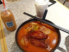 番茄鸡翼猪扒公仔面-华嫂冰室(湾仔店)