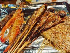 -路边摊小炉子烧烤