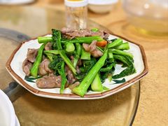 菜心炒牛肉-蒸坊黄鳝饭(骏丰大厦店)