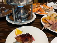 烤鹅肝-绿岛国际酒店-西餐厅