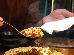 薄饼卷羊肉粒-楼兰新疆主题餐厅(苏州中心店)