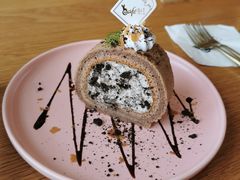 奥利奥咸奶油蛋糕卷-猫小主咖啡·猫咖cat cafe(福田店)