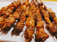 烤羔羊肉串-木屋烧烤(西南角店)