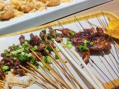 -街角等你.大连海鲜烧烤.经典铁板海鲜串(西安路店)
