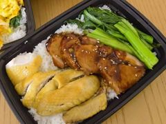 双拼饭叉烧拼白切鸡-明腾壹间茶餐厅(新都会花园广场店)