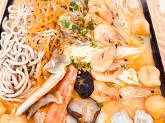 古法浓汤海鲜盘菜-渔面王·顺德手工鱼面(中大店)