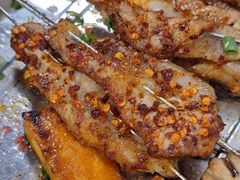 五花肉-野火鲜货烧烤(河边小院店)
