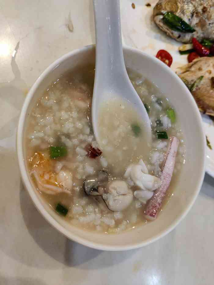 长平老姿娘夜粥-"临回广州,还是要再来一次汕头的"白粥"的.