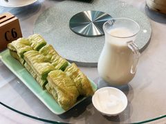 菠菜油条配豆浆-迎悦轩(维景湾店)