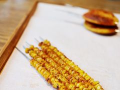 烤玉米-潮庭·大连海鲜·炭火烧烤·扇贝王(大连店)