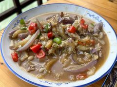 肉末茄子-瑶河山里菜