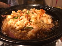 生焖开边虾-有红鸡毛店·川菜(建设路店)