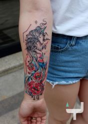 点击看大图 -囍文刺青happytattoo