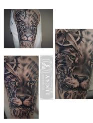 -幸运7纹身刺青Lucky7tattoo