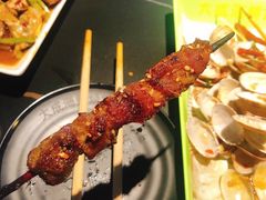 烤羊肉串-大成海鲜烧烤·海鲜粥(长寿路店)