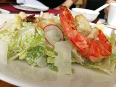 凯撒沙拉配烤大虾-丽晶酒店-金宝99 Restaurant