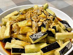 蛤蜊肉拌茄子-华春餐馆(鱼山路店)