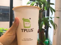 乌龙鲜奶茶-TPLUS茶家(上海商城南京西路店)