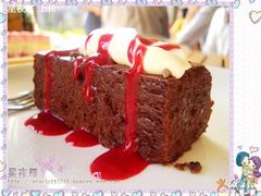 巧克力泡蛋糕-榖屋house of flour(张江首店)