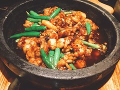 酱爆石锅蛙-绿茶餐厅(乐峰广场店)