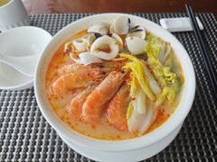 糟粕醋海鲜面-蜈支洲岛珊瑚酒店临海阁中餐厅