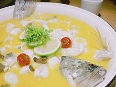 青柠酸汤桂花鱼-宴南庭·闽味私房菜