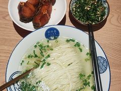 鸡汤银丝面-新万鑫银丝面·非遗无锡味(惠山古镇店)
