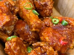 甜辣酱口味鸡-富乐满韩国正宗炸鸡韩国料理(虹泉路店)