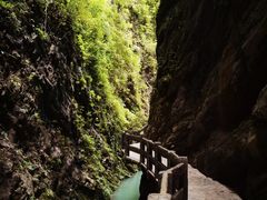 -龙水峡地缝景区