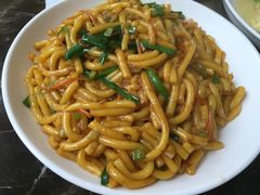 韭菜炒叉子-锋味海鲜菜馆
