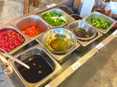 自助调料区-印象老灶台三下锅·湘西本土原味菜(黄龙洞店)