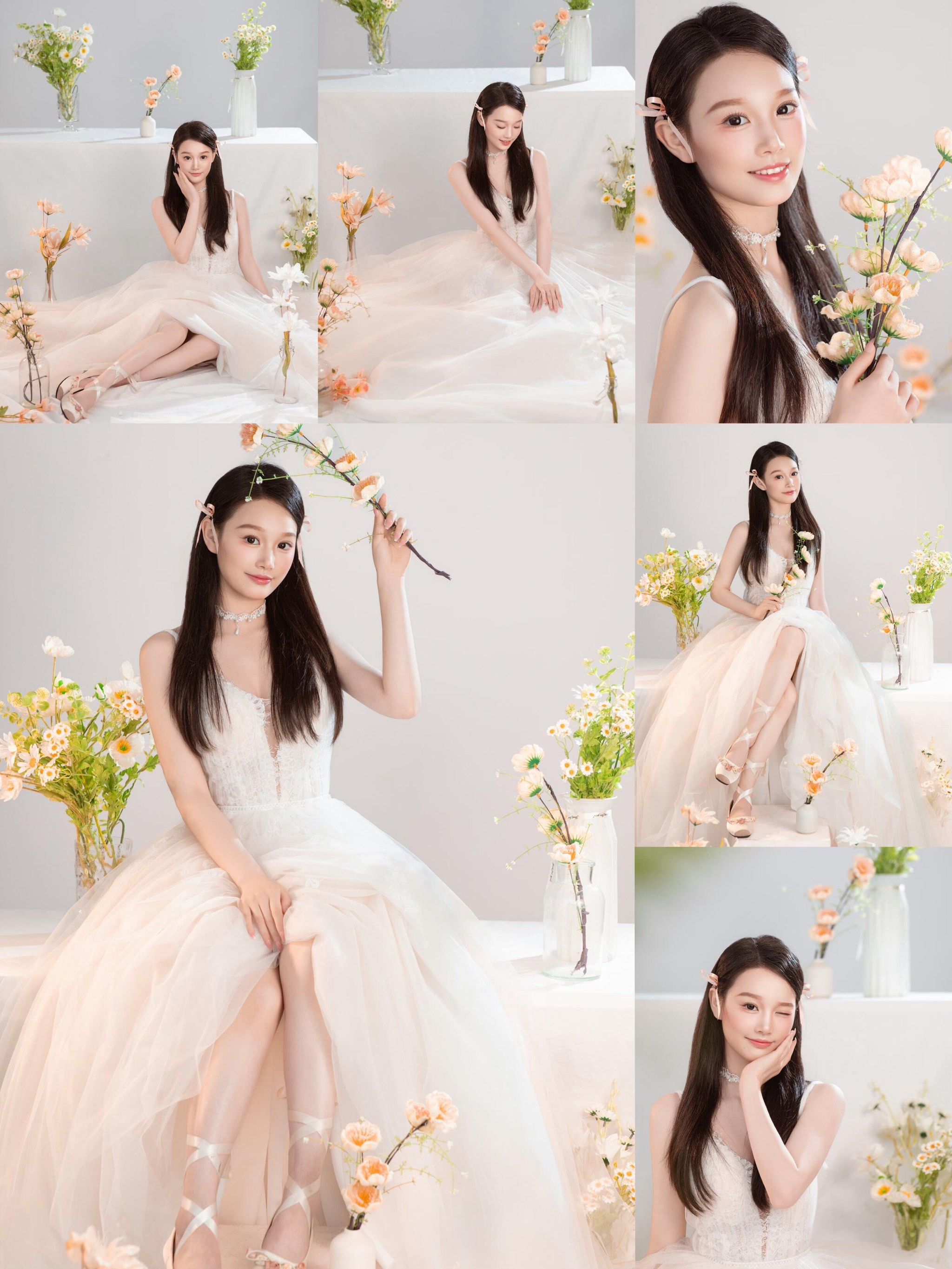 韩系白月光💎纯欲氛围感少女写真💞