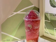 冰山杨梅桃-喜茶(广州北京路惠福东店)