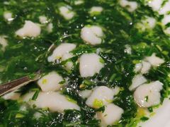 荠菜山药烩银鳕鱼-汤记传菜(秀浦路店)