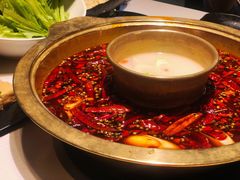 红油清汤子母锅-辣家私厨火锅·龙虾(开发区店)